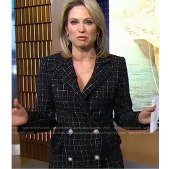 ronny kobo Lily Plaid Double Breasted Jacket - Picture 3 of 16